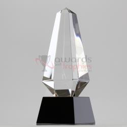 Ebony Crystal Obelisk 220mm