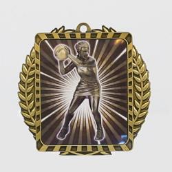 Lynx Wreath Netball Player Medal Gold