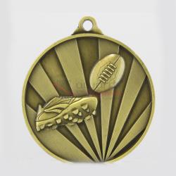 Sunrise AFL Medal 70mm Gold 