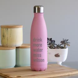 A&T INSULATED WATER BOTTLE 500ML - PINK
