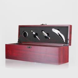 Rosewood Wine Box with Tools 