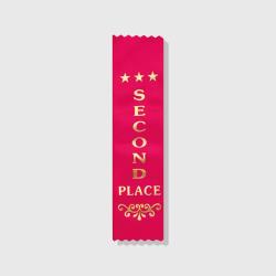 Second Place Ribbon (25 Pack)
