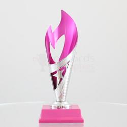 Flame Cup Pink/Silver 220mm