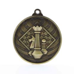Global Chess Medal 50mm Gold 