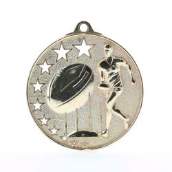 Aussie Rules Star Medal 50mm Gold