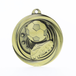 Econo Soccer Medal 50mm Gold