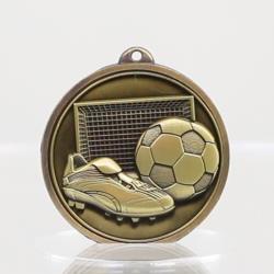Triumph Soccer Medal 50mm Gold