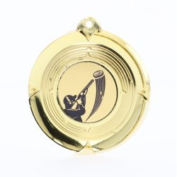 Deluxe Trap Shooting Medal 50mm Gold