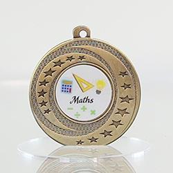 Wayfare Medal Maths - Gold 50mm