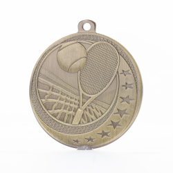Tennis Wayfare Medal Gold 50mm