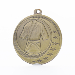 Martial Arts Wayfare Medal Gold 50mm