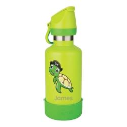 Cheeki Insulated Kids Bottle 400ml - Taj the Turtle