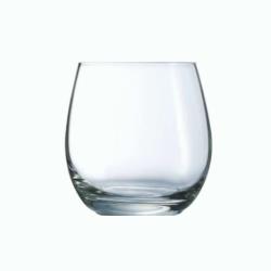 Single 320ml Arcoroc Stemless Wine Glass