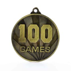 Sunrise 100 Games Medal 50mm
