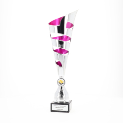 Majorca Cup Silver/Pink 320mm