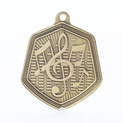 Music Falcon Medal Gold 65mm