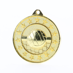 Volleyball Starry Medal Gold 50mm