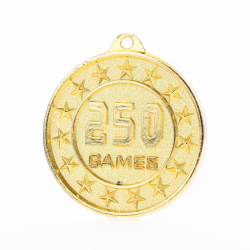 250 Games Starry Medal Gold 50mm
