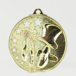 Star Dance Medal 52mm Gold