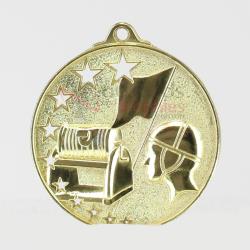 Star Life Saving Medal Gold 52mm Gold