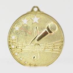 Star Music Medal 52mm Gold