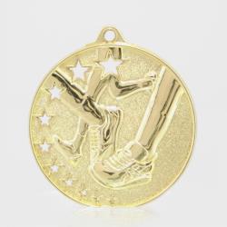 Star Track Medal 52mm Gold