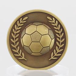 Gold Soccer Coin in Case