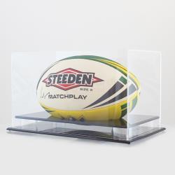 Rugby, League & Touch Ball Display Case