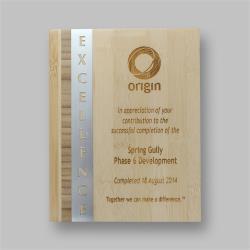Eco Series Plaques – Bamboo Excellence 230mm