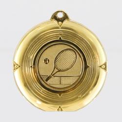 Deluxe Tennis Medal 50mm Gold