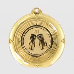 Deluxe Boxing Medal 50mm Gold