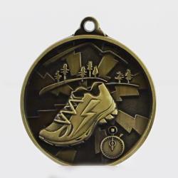 Lightning Cross Country Medal 55mm Gold 