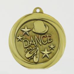 Econo Dance Medal 50mm Gold