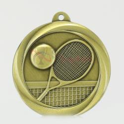 Econo Tennis Medal 50mm Gold