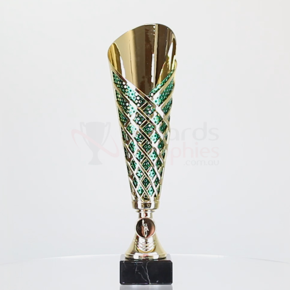 Marvellon Cup Green/Gold 340mm