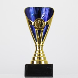 Arianna Cup Gold/Blue 170mm