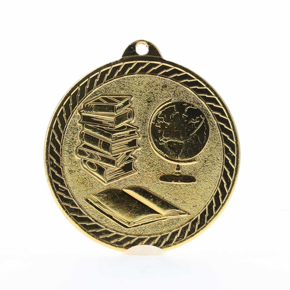Chevron Knowledge Medal 50mm - Gold
