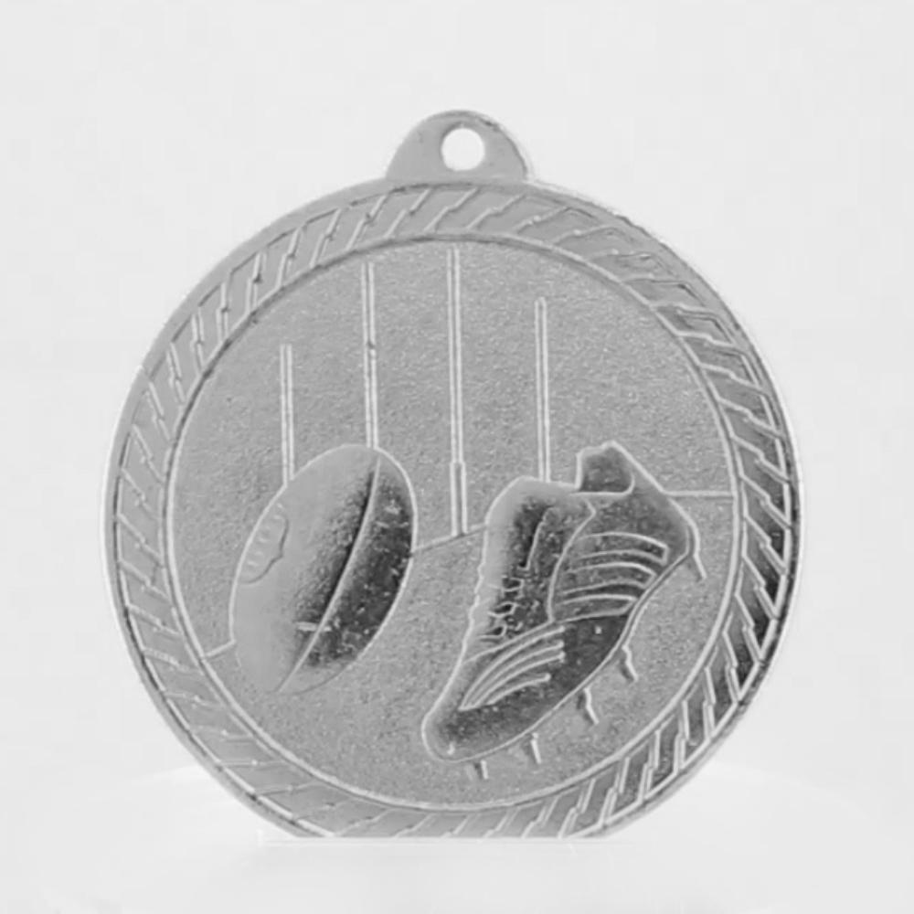 Chevron AFL Medal 50mm - Silver