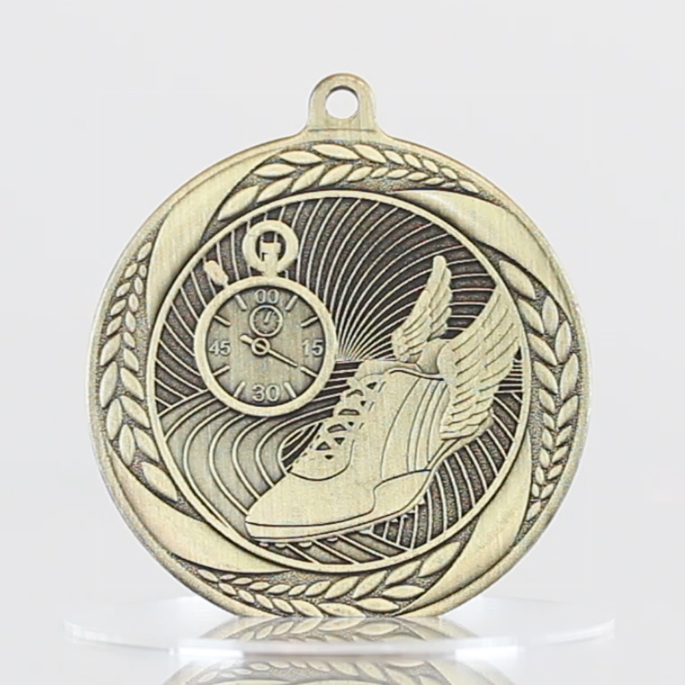 Track Apollo Medal 55mm Gold