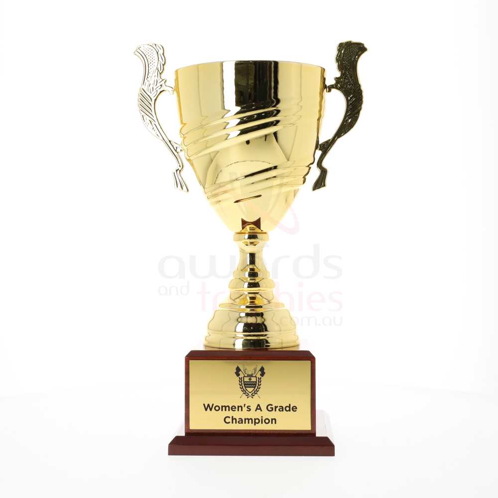 Italian Made Gold Spiral Cup 640mm