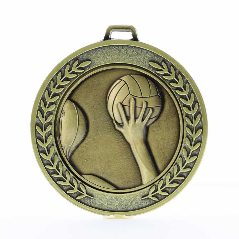 Heavyweight Water Polo Medal 70mm Gold