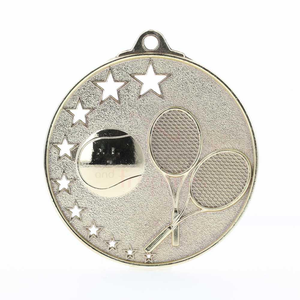 Star Tennis Medal 52mm Gold