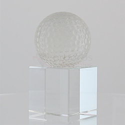 Spinning golf ball by Rikaro Crystal 100mm