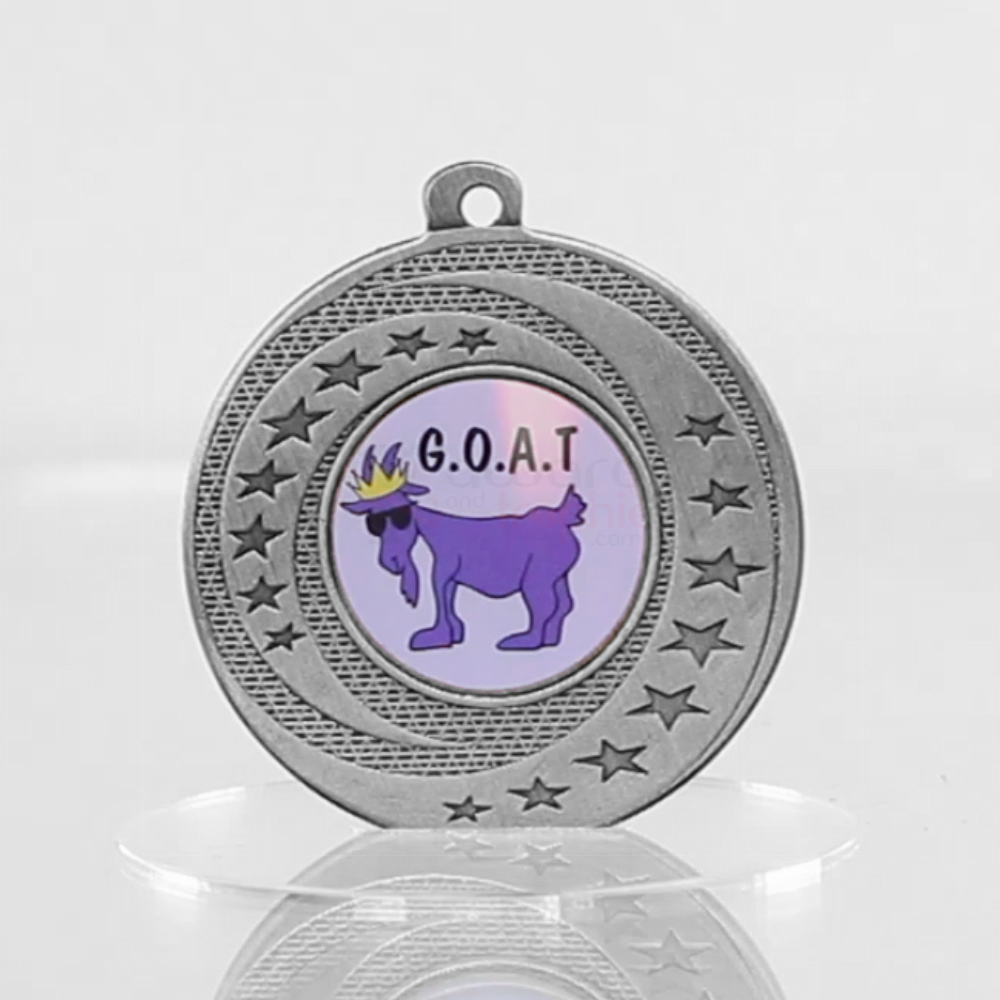 Wayfare Medal GOAT - Silver 50mm
