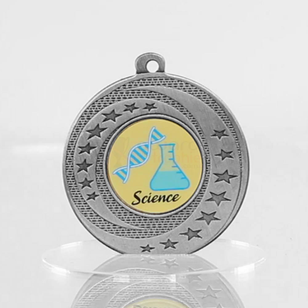 Wayfare Medal Science - Silver 50mm