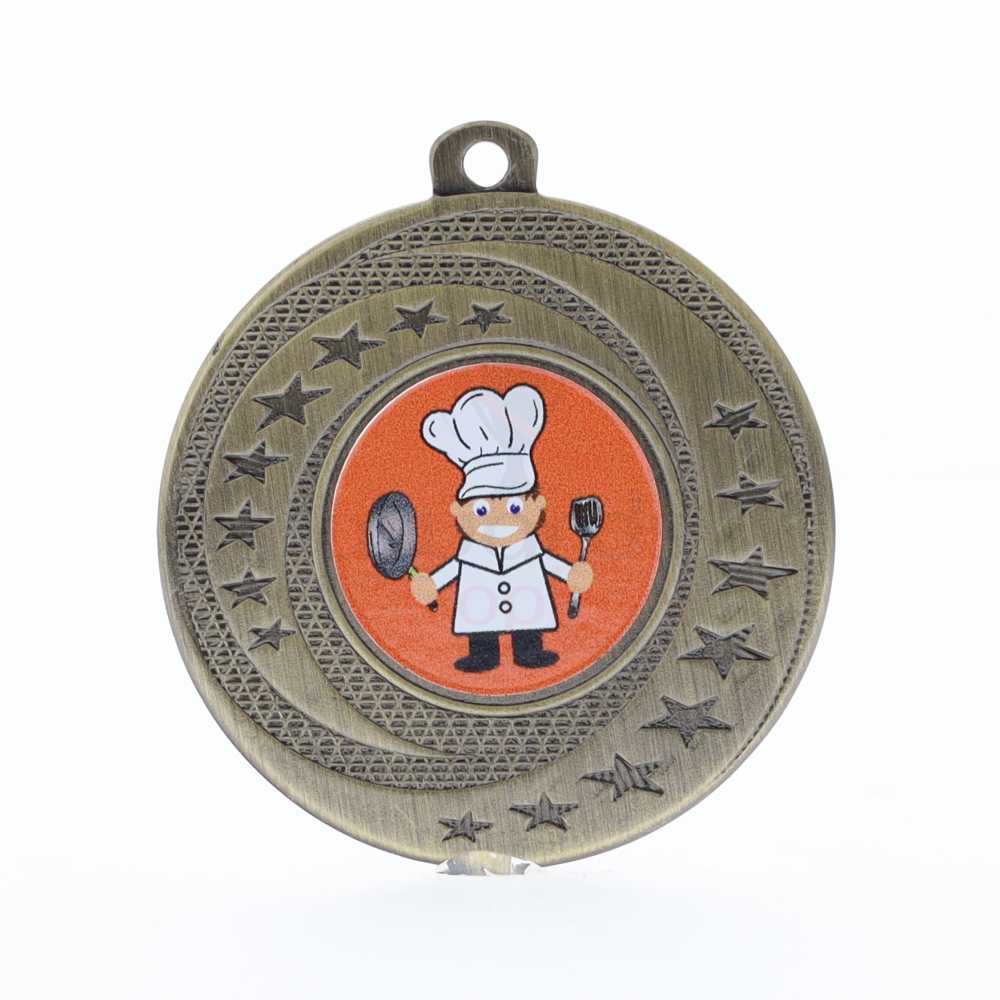 Wayfare Medal Chef - Gold 50mm