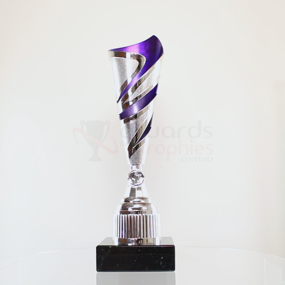 Cyclone Cup Silver / Purple 405mm