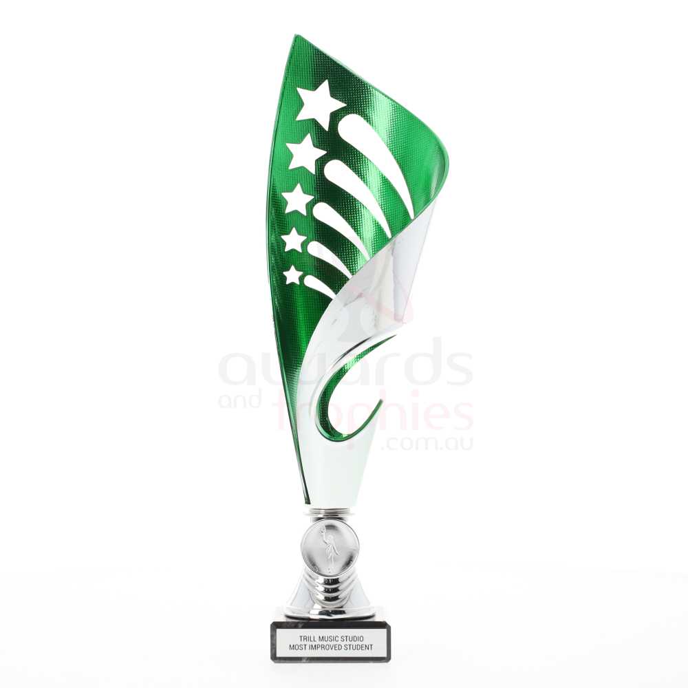 Olympia Cup - Silver/Green 315mm