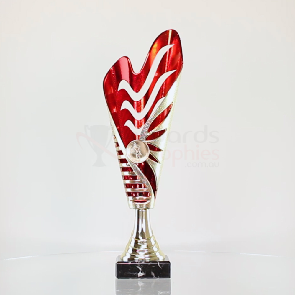 Willow Cup - Gold/Red 315mm
