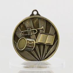 Sunrise Band Medal 50mm Gold